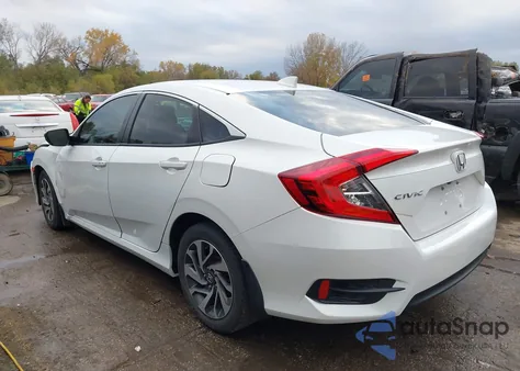 2017 Honda Civic Ex from USA, damaged, VIN 19XFC2F79HE036242